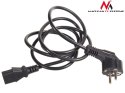 Kabel zasilający Maclean, 3 pin, IEC C13, wtyk EU, 1.5m, MCTV-691 Maclean