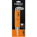 Klucze Torx długie T10-T50, zestaw 8 szt. NEO