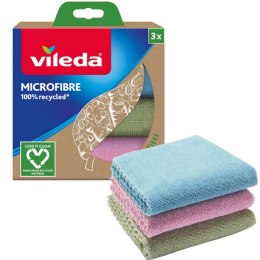 Zestaw 3 ścierek Vileda Mikrofibra 100% Recycled Vileda