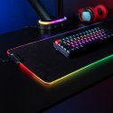 Gamingowa podkładka pod mysz klawiaturę z podświetleniem LED RGB NanoRS, 800x300x4mm, RS705 NanoRS