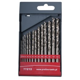 Wiertła do metalu hss din338 szlif.szt.13(1.5-6.5mm) proline Proline