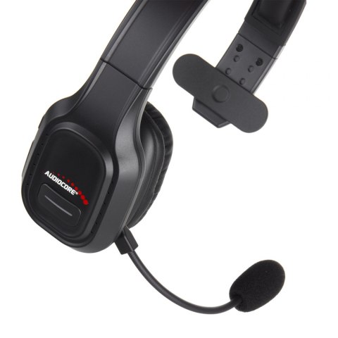 Słuchawki bluetooth ANC call center z mikrofonem Audiocore, QCC3020, ANC, AVRCP, A2DP, HSP, HFP, kodek SBC AAC, AC864 Audiocore Słuchawki bluetooth ANC call center z mikrofonem Audiocore, QCC3020, ANC, AVRCP, A2DP, HSP, HFP, kodek SBC AAC, AC864 Audiocore