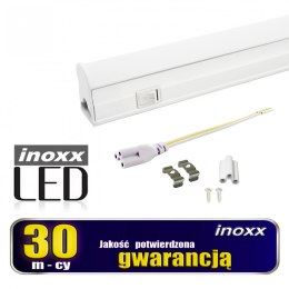 Świetlówka led liniowa t5 90cm 14w on/off ciepła 3000k lampa natynkowa zintegrowana z oprawą NVOX