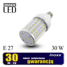 Żarówka e27 led corn 30w metalowa 3000k ciepła NVOX