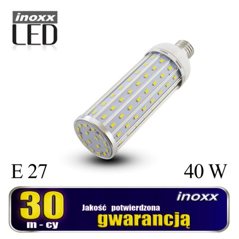 Żarówka e27 led corn 40w metalowa 4000k neutralna NVOX