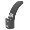 Lampa elewacyjna LED Maclean, 800lm, 10W, kolor światła naturalny biały (4000K), kolor szary, MCE343 GR Maclean