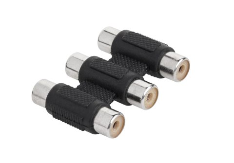 Złącze 3 RCA gn - 3 RCA gn Cabletech