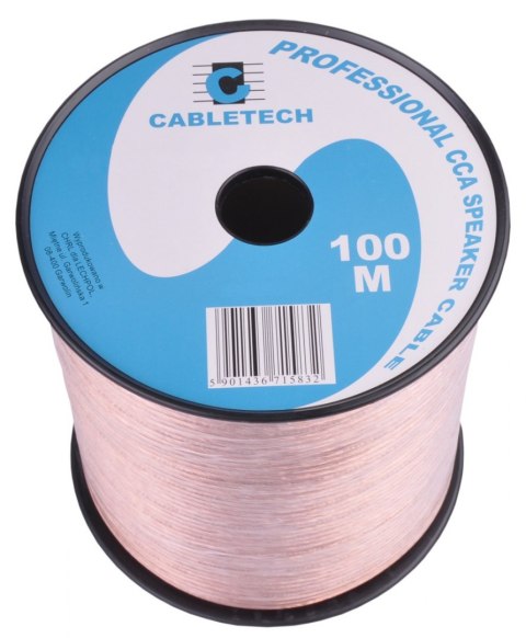 Kabel głośnikowy CCA 0.50mm Cabletech