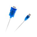 Kabel konwerter USB 2.0 - RS232 (DB9M) Cabletech