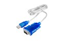 Kabel konwerter USB 2.0 - RS232 (DB9M) Cabletech