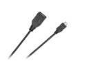 Kabel usb - micro usb gniazdo-wtyk 0.2m standard lp