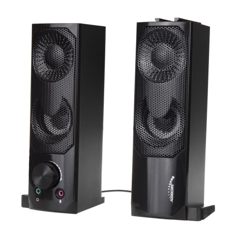 Głośniki komputerowe soundbar Audiocore 3Wx2, LED, USB 5v, wejście liniowe, AC955 Audiocore Głośniki komputerowe soundbar Audiocore 3Wx2, LED, USB 5v, wejście liniowe, AC955 Audiocore