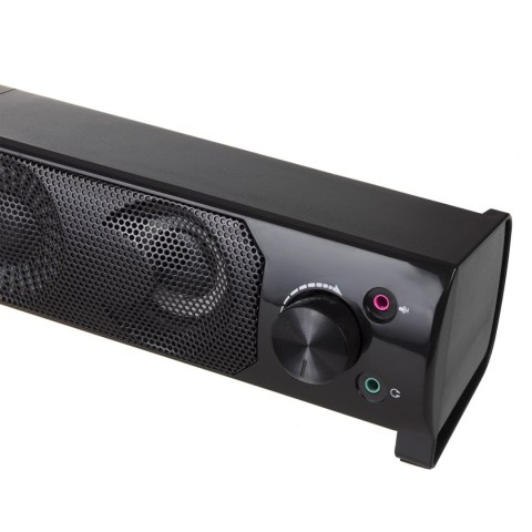 Głośniki komputerowe soundbar Audiocore 3Wx2, LED, USB 5v, wejście liniowe, AC955 Audiocore Głośniki komputerowe soundbar Audiocore 3Wx2, LED, USB 5v, wejście liniowe, AC955 Audiocore
