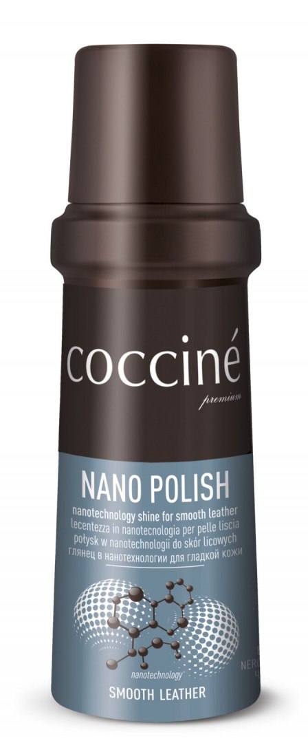 Pasta do butów nano polish czar. 75ml (55/30/75c/02),coccine Coccine