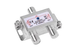 Splitter 2way 5-2450MHz power pass Cabletech