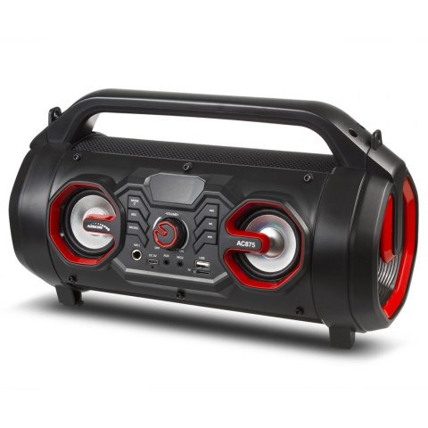 Głośnik przenośny bazooka Audiocore, bluetooth 5.0, radio FM, karta micro, SDIPX4, 2000mAh, AC875 Audiocore Głośnik przenośny bazooka Audiocore, bluetooth 5.0, radio FM, karta micro, SDIPX4, 2000mAh, AC875 Audiocore