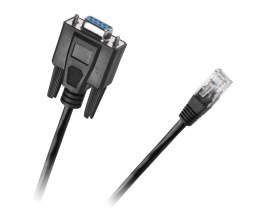 Kabel gniazdo RS232 - wtyk RJ45 LP