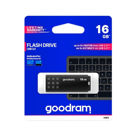 Pendrive Goodram USB 3.0 16GB czarny Goodram