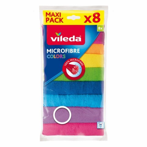 Zestaw 8 ściereczek Vileda Mikrofibra Colors Vileda