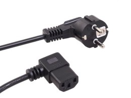 MCTV-802 42166 Kabel zasilający kątowy 3 pin 1,5m wtyk EU Maclean