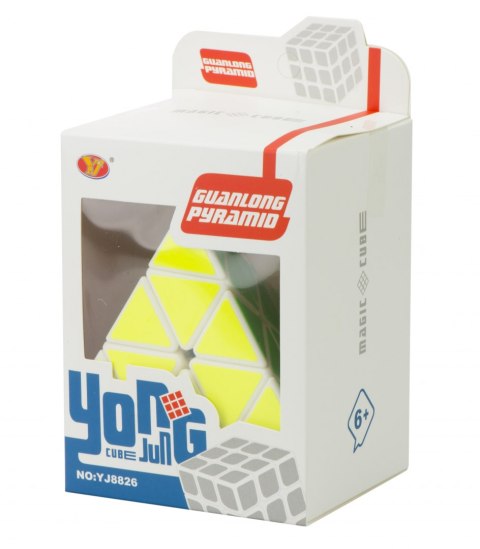 Gra logiczna kostka łamigłówka pyraminx 9,7cm Gra logiczna kostka łamigłówka pyraminx 9,7cm