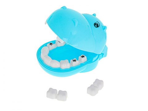 Dentysta zestaw lekarski hipopotam niebieski Dentysta zestaw lekarski hipopotam niebieski