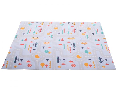 Mata edukacyjna dla dzieci ulica/las 177x198x0,8cm Mata edukacyjna dla dzieci ulica/las 177x198x0,8cm