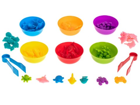 Zwierzęta morskie edukacyjne nauka liczenia montessori 36el. Zwierzęta morskie edukacyjne nauka liczenia montessori 36el.