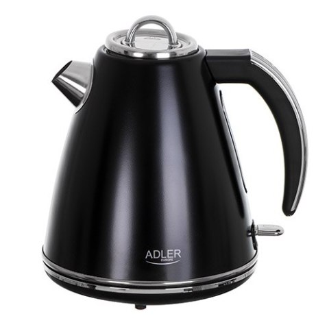 AD 1343 black Czajnik metalowy 1,5 l strix ADLER