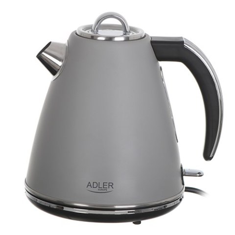 AD 1343 grey Czajnik metalowy 1,5 l strix ADLER