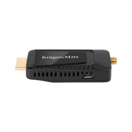 Tuner DVB-T2 HEVC H.265 mini na HDMI Kruger&Matz