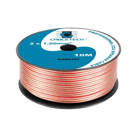 Kabel głośnikowy CCA 1.0mm 10M Cabletech