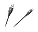 Kabel USB - USB micro REBEL 200 cm czarny LP