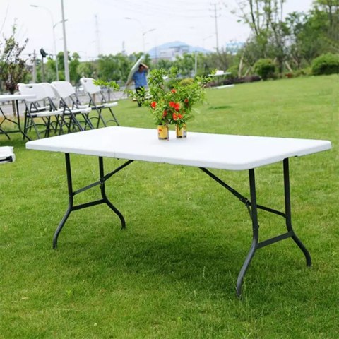 Stół cateringowy/ogrodowy 180cm GreenBlue, 180x75x74cm, HDPE, max. 200kg, GB370 GreenBlue Stół cateringowy/ogrodowy 180cm GreenBlue, 180x75x74cm, HDPE, max. 200kg, GB370 GreenBlue