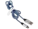 Kabel TRACER USB 2.0 AM - micro 1,0m czarno-niebieski TRACER