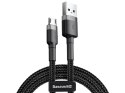 BASEUS Cafule Micro USB cable 2.4A 0,5m (CAMKLF-AG1) gray + black Baseus