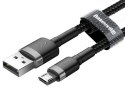 BASEUS Cafule Micro USB cable 2.4A 0,5m (CAMKLF-AG1) gray + black Baseus