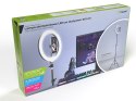 Lampa pierścieniowa TRACER RING 30cm ze statywem 210cm TRACER