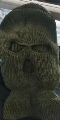 BQ42E Kominiarka balaclava 3 otwory gree ATL