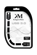 Kabel USB wtyk 3.0 - wtyk typu C 5 Gbps 0,5m Kruger&Matz Kruger&Matz