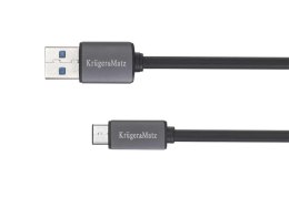 KM0348 Kabel USB wtyk 3.0V - wtyk typu C 5G 1.0 Kruger&Matz Kruger&Matz