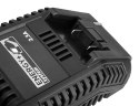 Wiertarko-wkrętarka aku Energy+ 18V, Li-Ion, zdejmowany uchwyt 10 mm, 2 aku 2Ah, ład, walizka GRAPHITE