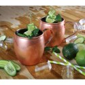 Kubek do Moscow Mule, stal nierdzewna/miedź, 0,5 l, śred. 9,5 x 9,5 cm Cilio