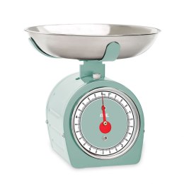 Mechaniczna waga kuchenna z miską, do 5 kg, 0,8 l, 20,5 x 20,5 x 20 cm, miętowa ADE
