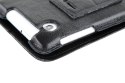 Etui czarne dedykowane do Samsung Galaxy Tab P3100 (skóra naturalna) Quer