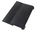 Etui czarne dedykowane do Samsung Galaxy Tab P5100 (skóra naturalna) Quer