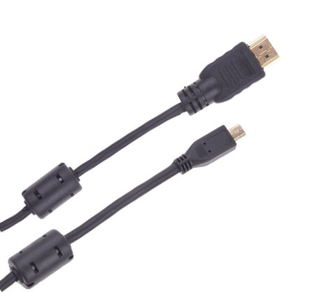 Kabel wtyk HDMI typ A - wtyk mikro HDMI typ D Cabletech economic Cabletech