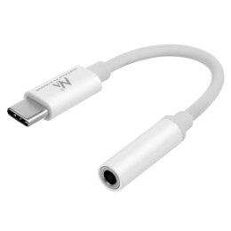 Adapter USB Type-C - 3,5mm mini jack Maclean, cyfrowy układ scalony, obsługa 99% urządzeń na rynku, MCTV-847 Maclean