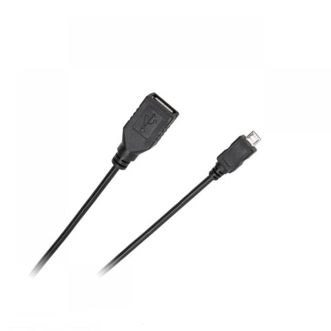 Kabel usb - micro usb gniazdo-wtyk 0.2m standard lp