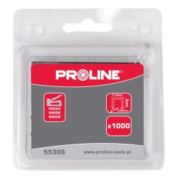 55306 Zszywki hartowane typ 53 L=6mm, Proline Proline